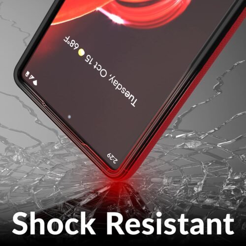Crave's Dynamic Duo: Shockproof Red Case for Google Pixel 6 - 이미지 5