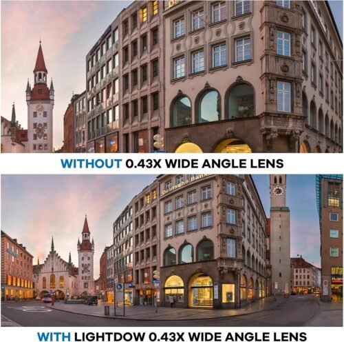 Transform Your Canon EOS Photography with the Lightdow 58MM 0.43x HD Wide Angle & Macro Lens! - 이미지 5