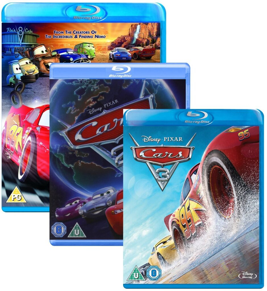 Cars 1 – 3 Box – Walt Disney 3 Movie Bundling Blu-ray