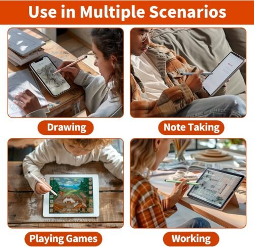 "Ultimate Touch Precision: 10-Pack 2-in-1 Stylus Pens with High Sensitivity for All Devices!" - 이미지 7