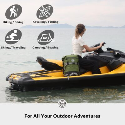 STOVER Floating Waterproof Backpack: Your Ultimate Adventure Companion for Kayaking, Travel, and Beyond! - 이미지 6