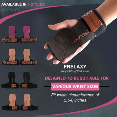 Frelaxy Ultimate Lift Straps: Cushioned Comfort for Serious Weightlifters – Perfect for Deadlifts & Powerlifting! - 이미지 2