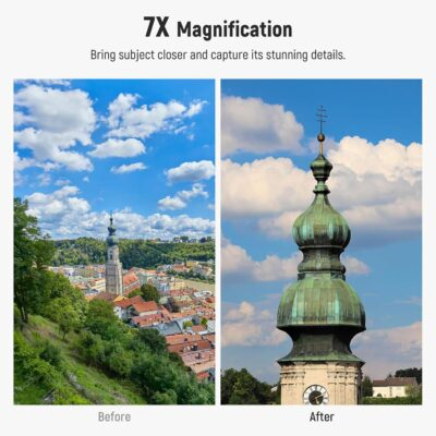 Capture New Heights: NEEWER 7X Telephoto Lens for Your iPhone and Samsung with Superior Magnification! - 이미지 2