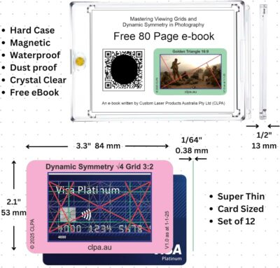 DSLR 3:2 Photographic Viewfinder Set: All viewfinders in 3:2 Aspect Ratio only for Art, Photography, & Video - 이미지 5