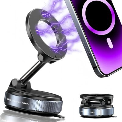 Revolutionary 360° Magnetic Phone Mount: Your Ultimate Hands-Free Solution for Cars, Gyms, and More!