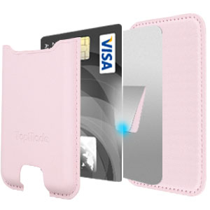 TopMade Phone Card Holder, Premium Leather Phone Wallet Stick on, Stronger 3M Adhesive Credit Card Holder for Back of Phone Case, iPhone, Samsung, and Android, RFID Blocking, Fit 4 Cards, Pink 14 TopMade Phone Card Holder, Premium Leather Phone Wallet Stick on, Stronger 3M Adhesive Credit Card Holder for Back of Phone Case, iPhone, Samsung, and Android, RFID Blocking, Fit 4 Cards, Pink-