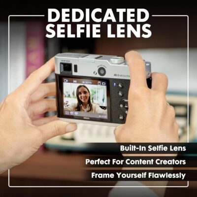 Capture Time: The Minolta 48MP Retro Digital Camera with 5K Video & Smart Features - 이미지 4