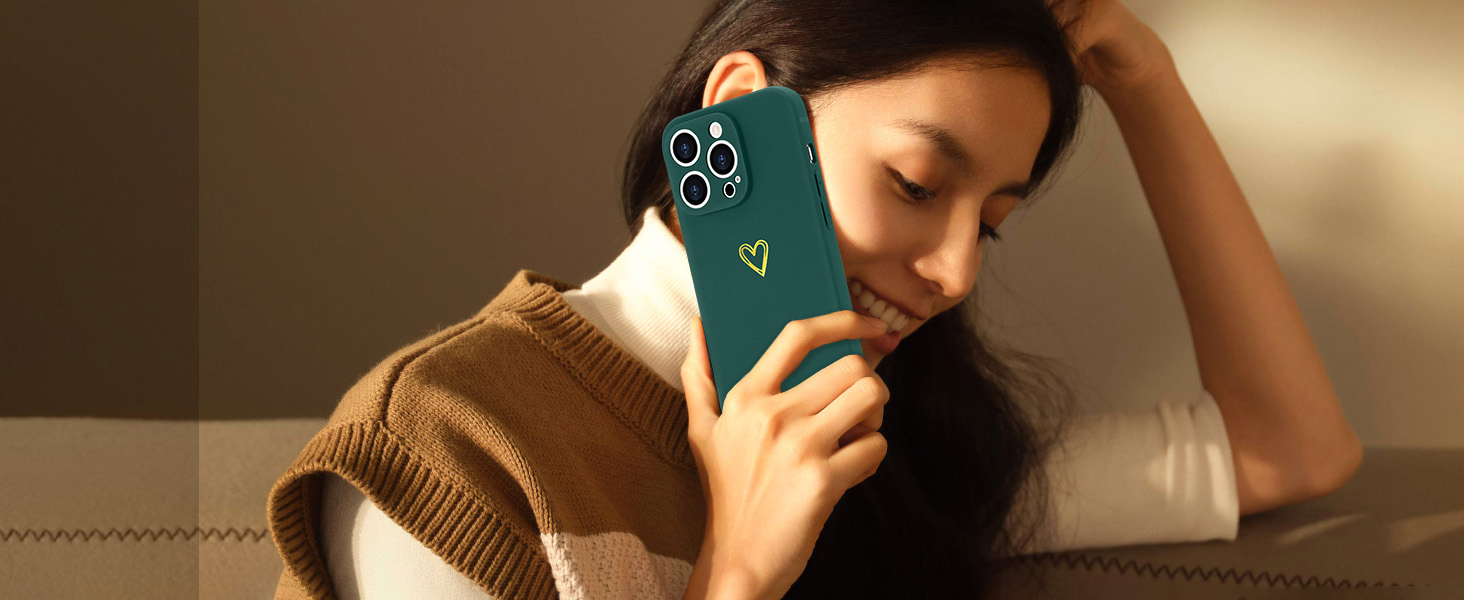 for iPhone 14 Pro Case Cute Heart Pattern Soft Shockproof Slim Protective Silicone Phone Case Cover for Women Girls, Lilac Purple 13 for iPhone 14 Pro Case Cute Heart Pattern Soft Shockproof Slim Protective Silicone Phone Case Cover for Women Girls, Lilac Purple-