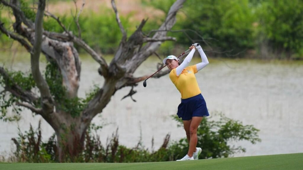 “Minjee Lee Sets the Course Ablaze at the LPGA Major!”
