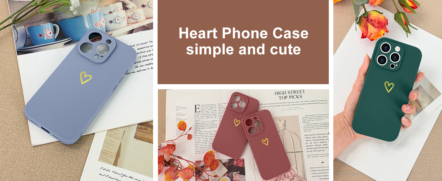 for iPhone 14 Pro Case Cute Heart Pattern Soft Shockproof Slim Protective Silicone Phone Case Cover for Women Girls, Lilac Purple 11 for iPhone 14 Pro Case Cute Heart Pattern Soft Shockproof Slim Protective Silicone Phone Case Cover for Women Girls, Lilac Purple-