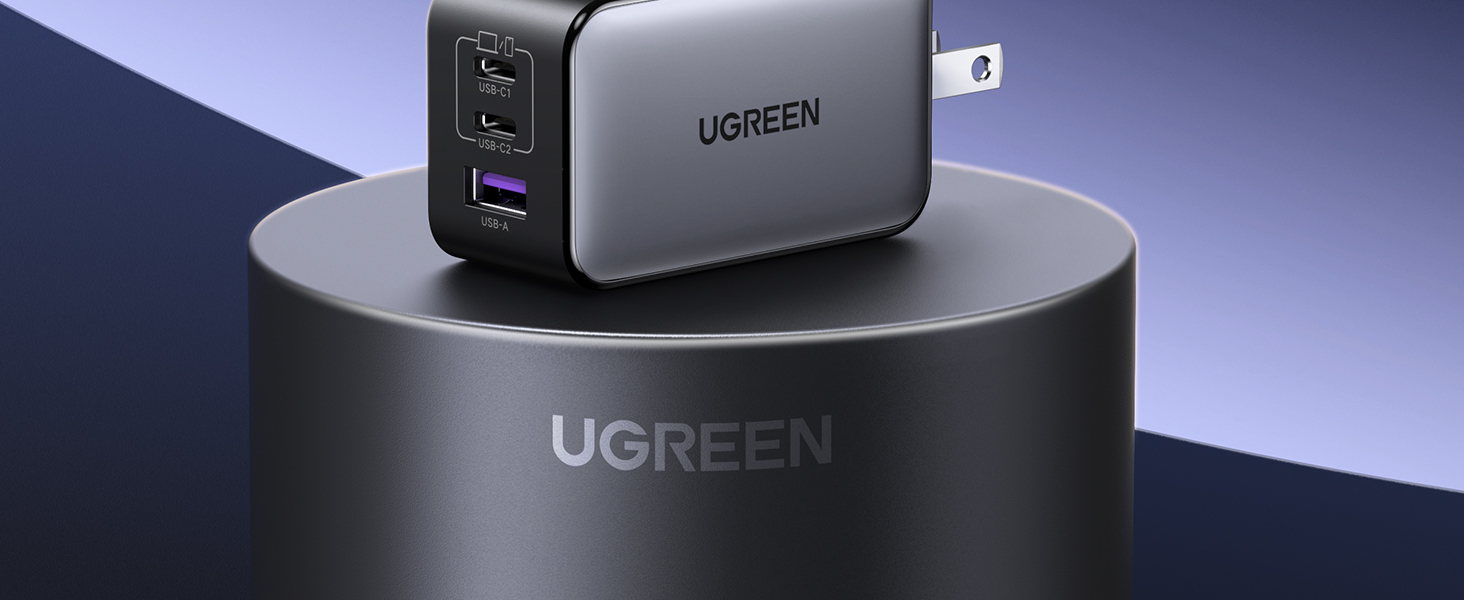 "Power Up Anywhere: UGREEN Nexode 65W GaN Charger - Compact Tri-Port Solution for All Your Devices!" 10 "Power Up Anywhere: UGREEN Nexode 65W GaN Charger - Compact Tri-Port Solution for All Your Devices!"-