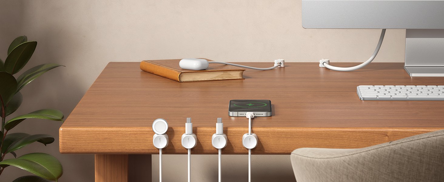 Lamicallโs Whimsical Spring Cord Keeper: Stylish Desk and Car Organizer for Tangle-Free Wires! 10 Lamicallโs Whimsical Spring Cord Keeper: Stylish Desk and Car Organizer for Tangle-Free Wires!-