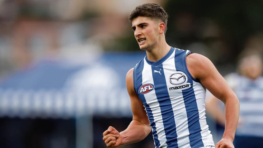 “Harry Sheezel Sparks Excitement as Young Roos Gear Up for WA Showdown with West Coast Eagles”