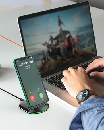 "Yootech Dual Wireless Charger: 10W Power Hub for iPhone 16 Series & Galaxy S22 – No Adapter Needed!" 12 Image 6