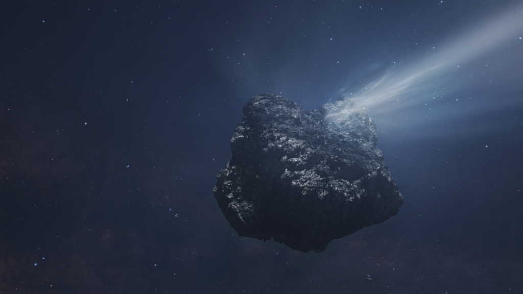 Astronomers Unveil Astonishing Secrets of a Massive Icy Comet Racing Through the Cosmos