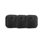 Blink Outdoor 4 (newest model), Wireless smart security camera, two-year battery, 1080p HD day and infrared night live view, two-way talk 3 camera system