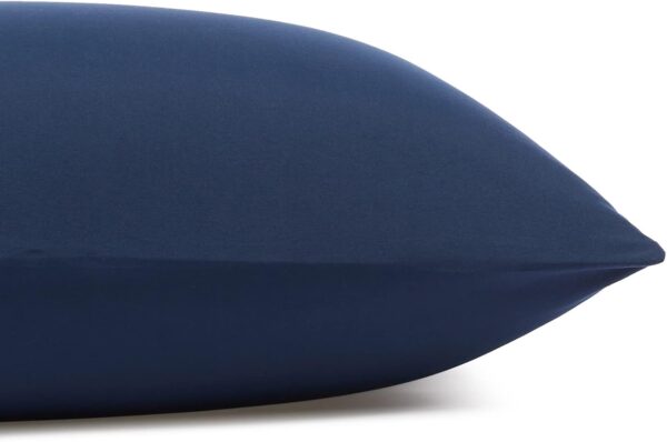 Amazon Basics Lightweight Super Soft Easy Care Wrinkle Free Microfiber 3 Piece Bed Sheet Set with 14-Inch Deep Pockets, Twin, Navy Blue, Solid, Kids, Men & Women Bedding 12 Amazon Basics Lightweight Super Soft Easy Care Wrinkle Free Microfiber 3 Piece Bed Sheet Set with 14-Inch Deep Pockets, Twin, Navy Blue, Solid, Kids, Men & Women Bedding