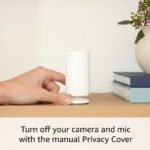 Ring Indoor Cam (newest model) Home or business security in 1080p HD video, White