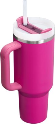 STANLEY 40 oz H2.0 Tumbler: Versatile Insulated Travel Companion in Fuchsia 9 STANLEY 40 oz H2.0 Tumbler: Versatile Insulated Travel Companion in Fuchsia