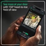 Blink Video Doorbell (newest model) Head-to-toe HD view, two-year battery life, and simple setup. Sync Module Core included System (Black)