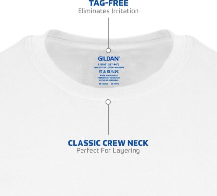 Essential Comfort: Gildan Men's Classic Crew T-Shirt Multipack 10 Essential Comfort: Gildan Men's Classic Crew T-Shirt Multipack