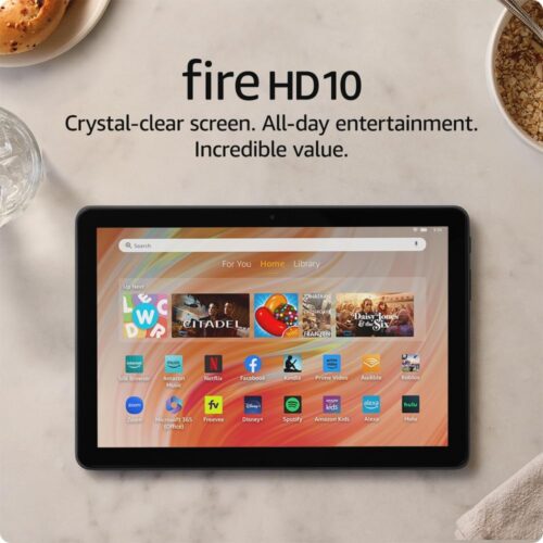 Effortless Entertainment: Amazon Fire HD 10 Tablet with Stunning Display and Power Performance