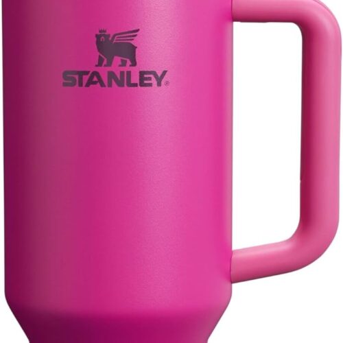 STANLEY Quencher H2.0 Tumbler with Handle and Straw 40 oz | Flowstate 3-Position Lid | Cup Holder Compatible for Travel | Insulated Stainless Steel Cup | BPA-Free | Fuchsia STANLEY Quencher H2.0 Tumbler with Handle and Straw 40 oz | Flowstate 3-Position Lid | Cup Holder Compatible for Travel | Insulated Stainless Steel Cup | BPA-Free | Fuchsia