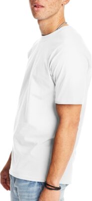 Hanes Men's Heavyweight Cotton Tee: Durable Comfort for Big & Tall Sizes 5 Hanes Men's Heavyweight Cotton Tee: Durable Comfort for Big & Tall Sizes