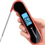 Rapid Read Meat Thermometer: Waterproof, Precision Display for Perfect Cooking