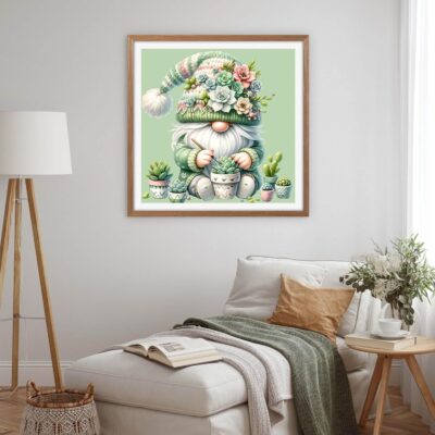 Relax with Gnome-Themed Diamond Art: A Beginner's DIY Crystal Painting Kit! 10 Relax with Gnome-Themed Diamond Art: A Beginner's DIY Crystal Painting Kit!