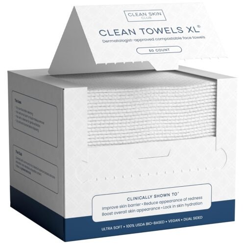 Eco-Friendly XL Face Towels: Gentle, Disposable Makeup Removers for All Skin Types