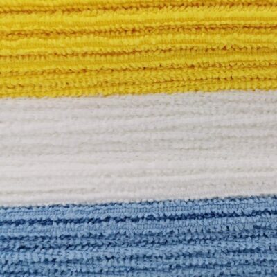 Amazon Basics Microfiber Cleaning Cloths, Ultra Absorbent, Lint Free, Streak Free, Non-Abrasive, Reusable and Washable, 16" x 12", Blue/White/Yellow, Pack of 24 11 Amazon Basics Microfiber Cleaning Cloths, Ultra Absorbent, Lint Free, Streak Free, Non-Abrasive, Reusable and Washable, 16" x 12", Blue/White/Yellow, Pack of 24
