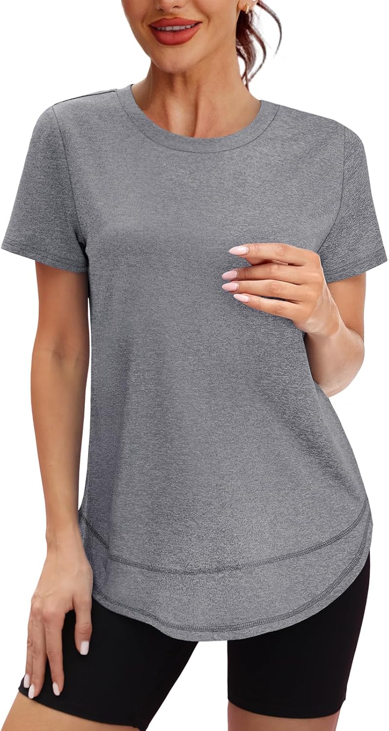Chic Sun-Guard Short Sleeve Women's Activewear for Spring & Summer (S-3XL) 8 Chic Sun-Guard Short Sleeve Women's Activewear for Spring & Summer (S-3XL)