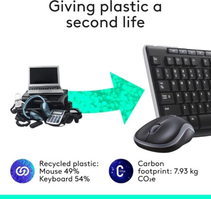 Logitech MK270 Wireless Keyboard and Mouse Combo for Windows, 2.4 GHz, 8 Multimedia Keys, PC, Laptop, Wireless Keyboard Compact Mouse Combo - Black 11 Logitech MK270 Wireless Keyboard and Mouse Combo for Windows, 2.4 GHz, 8 Multimedia Keys, PC, Laptop, Wireless Keyboard Compact Mouse Combo - Black