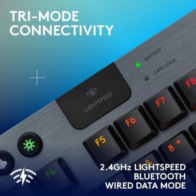 Logitech G915 X TKL Wireless Gaming Keyboard: Customizable RGB Precision with Premium PBT Keycaps 7 Logitech G915 X TKL Wireless Gaming Keyboard: Customizable RGB Precision with Premium PBT Keycaps