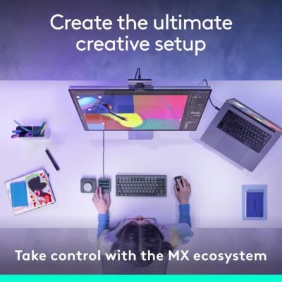Logitech MX Creative Console: Customizable Control for Design, Streaming, and More 11 Logitech MX Creative Console: Customizable Control for Design, Streaming, and More