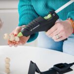 Surebonder Cordless Hot Glue Gun, High Temperature, Full Size, 60W, 50% More Power – Sturdily Bonds Metal, Wood, Ceramics, Leather & Other Strong Materials (Specialty Series CL-800F)