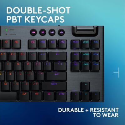Logitech G915 X TKL Wireless Gaming Keyboard: Customizable RGB Precision with Premium PBT Keycaps 9 Logitech G915 X TKL Wireless Gaming Keyboard: Customizable RGB Precision with Premium PBT Keycaps