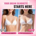 Beige Invisible Push-Up Bra Inserts for Ultimate Comfort and Lift