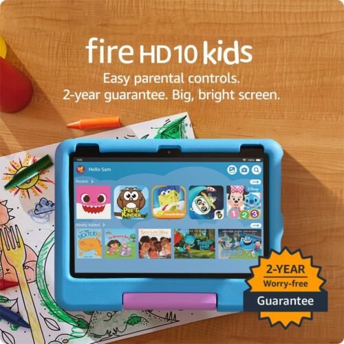 Amazon Fire HD 10 Kids Tablet: The Ultimate Fun and Learning Hub for Ages 3-7!