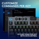 Logitech G915 TKL: High-Performance Wireless Gaming Keyboard with Customizable RGB and Premium Build