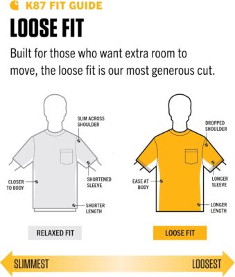 Carhartt Men's Comfortable Heavyweight Pocket Tee – Available in Big & Tall Sizes 13 Carhartt Men's Comfortable Heavyweight Pocket Tee – Available in Big & Tall Sizes