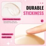 Beige Invisible Push-Up Bra Inserts for Ultimate Comfort and Lift
