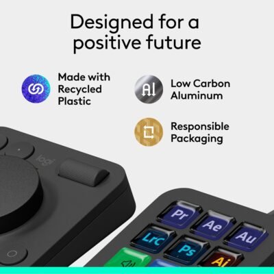 Logitech MX Creative Console: Customizable Control for Design, Streaming, and More 12 Logitech MX Creative Console: Customizable Control for Design, Streaming, and More