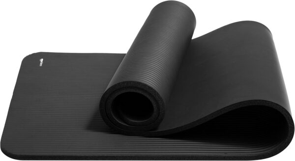 Amazon Basics 1/2 Inch Extra Thick Exercise Yoga Mat with Carrying Strap, Cushioned Support, for Fitness and Gym Workouts 9 Amazon Basics 1/2 Inch Extra Thick Exercise Yoga Mat with Carrying Strap, Cushioned Support, for Fitness and Gym Workouts