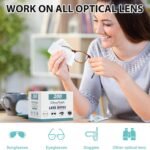 Premium Individually Wrapped Eyeglass Cleaning Wipes: 200 Count for Streak-Free Clarity