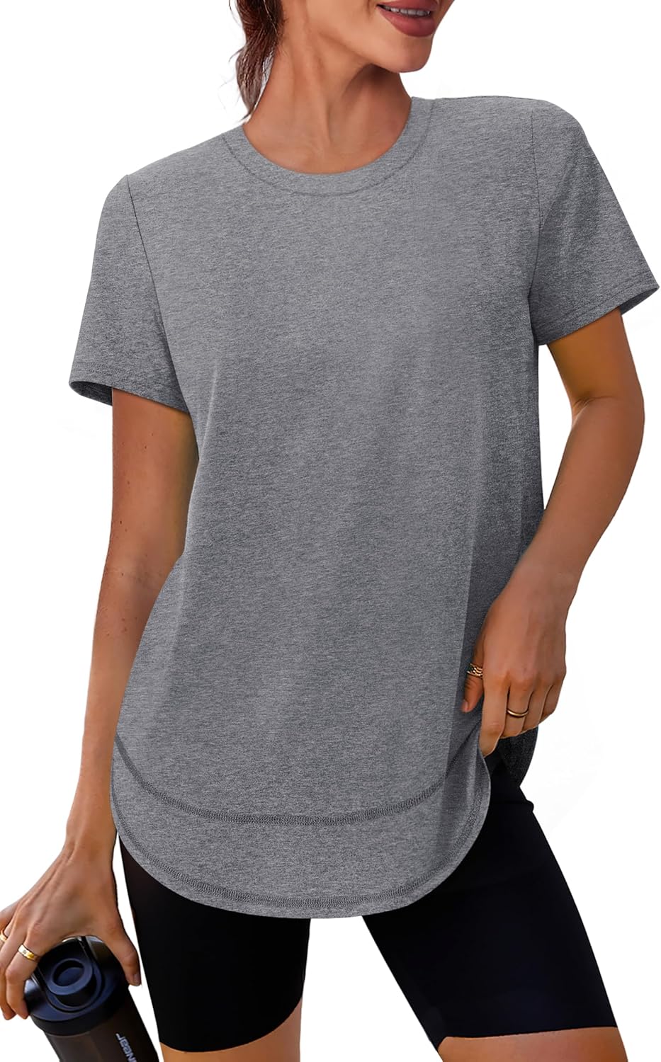 Chic Sun-Guard Short Sleeve Women's Activewear for Spring & Summer (S-3XL) 5 Chic Sun-Guard Short Sleeve Women's Activewear for Spring & Summer (S-3XL)