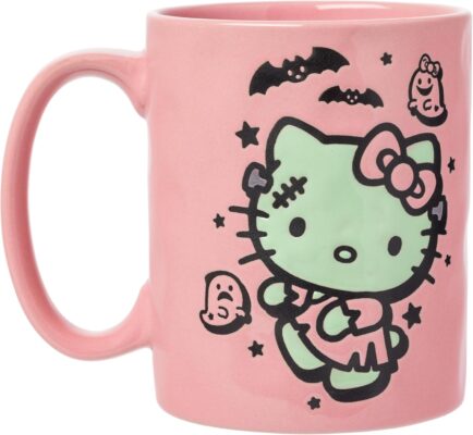 Spooky Cheers: Hello Kitty's Halloween Frankenstein Mug 8 Spooky Cheers: Hello Kitty's Halloween Frankenstein Mug