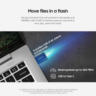 Samsung 512GB USB Type-C Flash Drive: Blazing Fast Transfers and Waterproof Convenience 11 Samsung 512GB USB Type-C Flash Drive: Blazing Fast Transfers and Waterproof Convenience