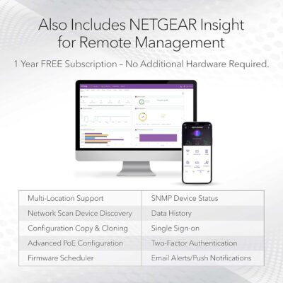 NETGEAR GS748T: Versatile 48-Port Managed Gigabit Switch with Cloud Management and Rackmount Flexibility 11 NETGEAR GS748T: Versatile 48-Port Managed Gigabit Switch with Cloud Management and Rackmount Flexibility